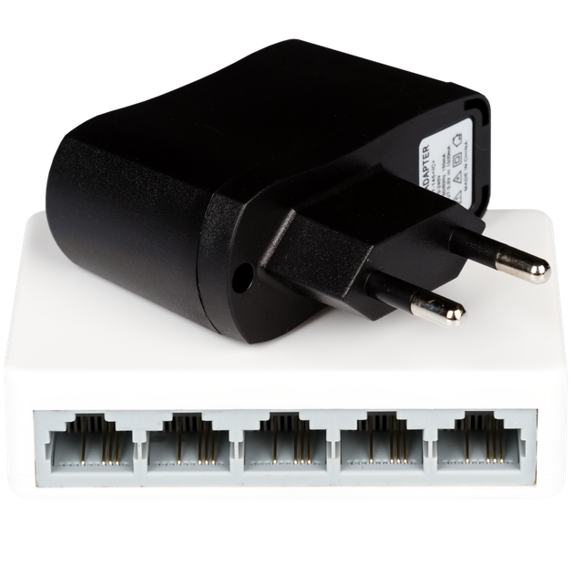 Комутатор мережевий GreenVision GV-001-H-05P - зображення 3