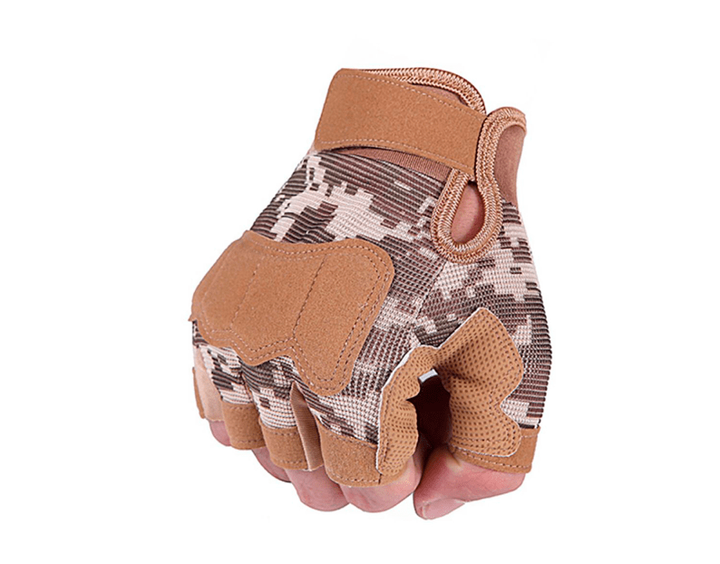 Тактичні рукавички безпалі Gloves піксель розмір M (11686) - зображення 2