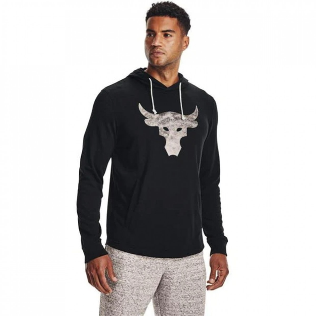 Under Armour Project Rock Terry Black White S 44 11666061