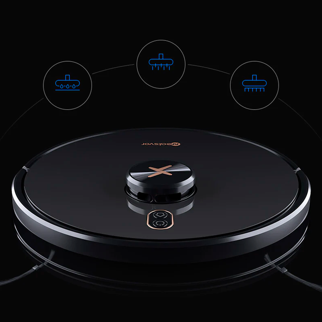 Робот-пилосос NEATSVOR X600 Pro Black + Контейнер для води - Фото 7 Робот-пилосос NEATSVOR X600 Pro Black + Контейнер для води - зображення 7