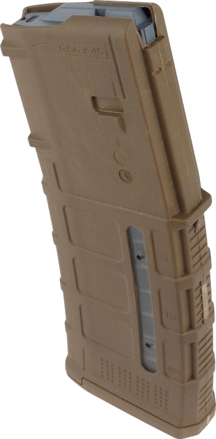 Магазин для AR-15 Magpul PMAG G3 .223 Rem 30 патронов с окном Песочный (36830374) - изображение 2