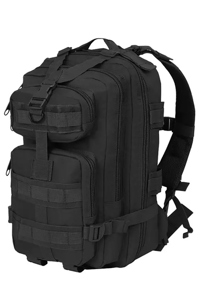 Военный тактический рюкзак DOMINATOR Shadow Black 30 л - изображение 1