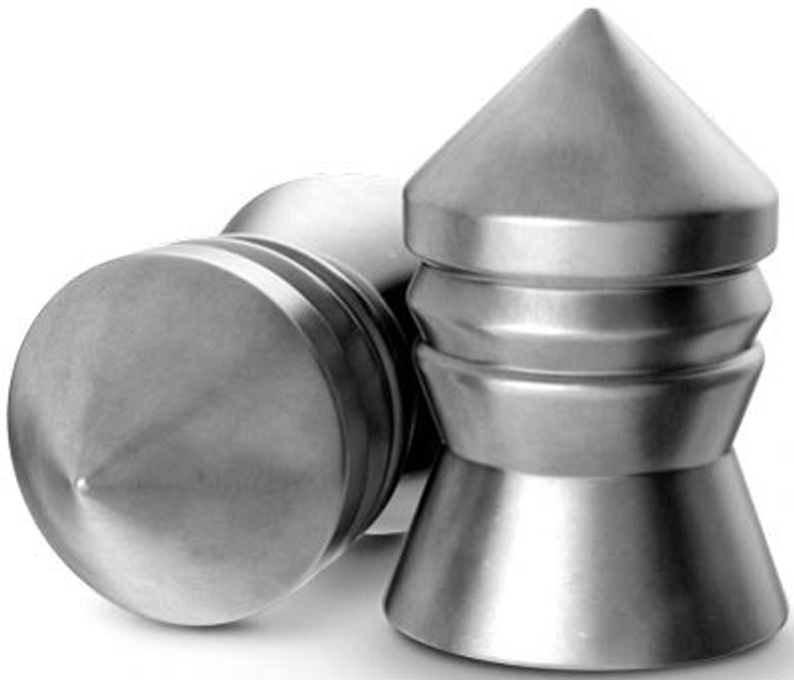 Кулі пневматичні H&N Silver Point 500 шт/уп 0,75 гр 4,5 мм (92344500005) - зображення 2