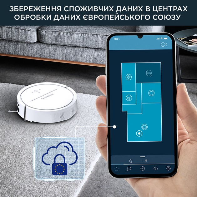 Робот-пилосос ROWENTA X-plorer Serie 120AI RR7877WH - Фото 4 Робот-пилосос ROWENTA X-plorer Serie 120AI RR7877WH - зображення 4