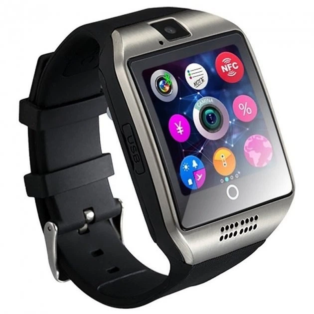 Смарт-часы Smart Watch Q18. Цвет: серебрянный - изображение 4