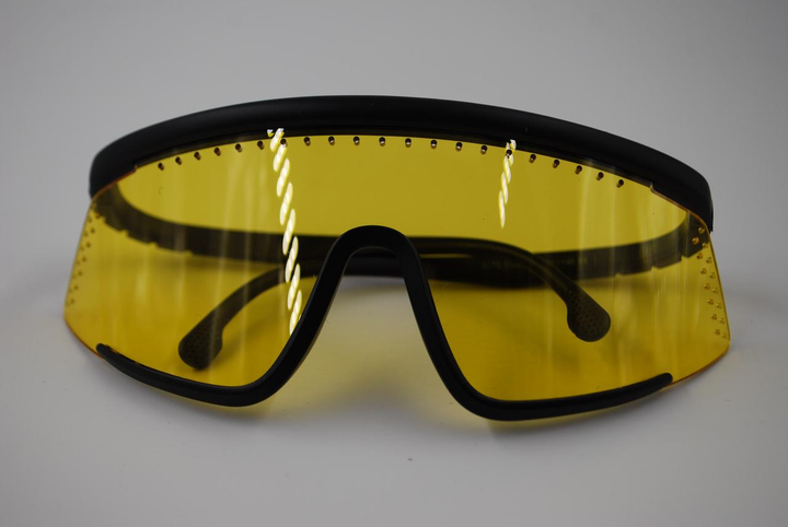 Окуляри сонцезахисні спортивно-тактичні з жовтою лінзою та гумовими завушниками 2075_C5 - зображення 2