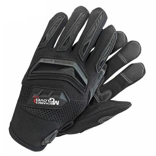 Перчатки тактические REIS RMC-IMPACT; XL/10; Черные. Стрелковые перчатки с пальцами. - изображение 2