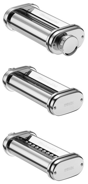 Набор из 3 насадок KitchenAid 5KSMPRA цвет нержавеющая сталь - изображение 3
