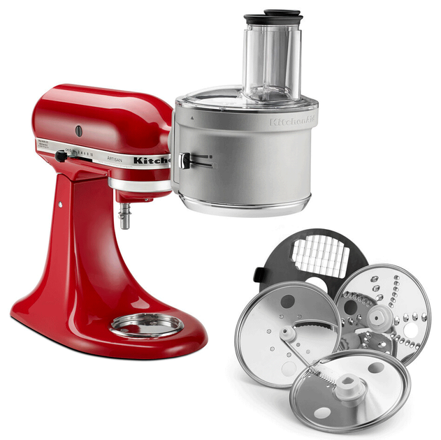 Насадка-кухонный комбайн KitchenAid 5KSM2FPA серая - Фото 17 Насадка-кухонный комбайн KitchenAid 5KSM2FPA серая - изображение 17