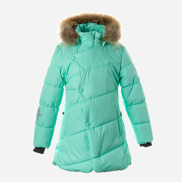 Акція на Дитяча зимова куртка для дівчинки Huppa Rosa 1 17910130-20026 122 см від Rozetka