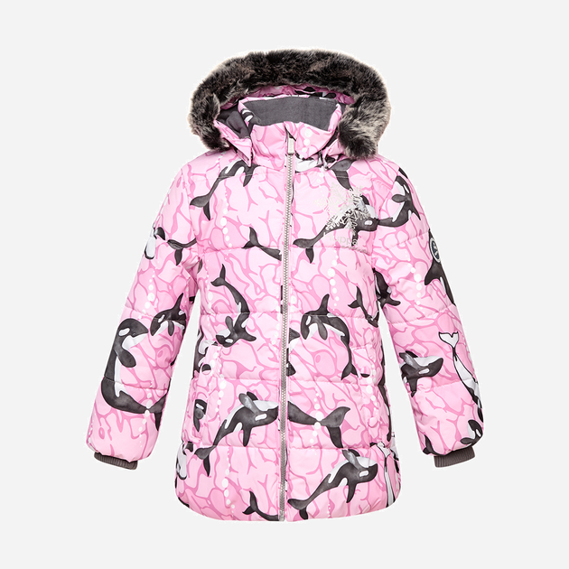 Акція на Дитяча зимова куртка для дівчинки Huppa Melinda 18220030-13303 92 см від Rozetka
