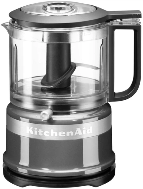 Кухонний міні-міникомбайн KitchenAid CLASSIK 5KFC3516ECU сріблястий - зображення 1
