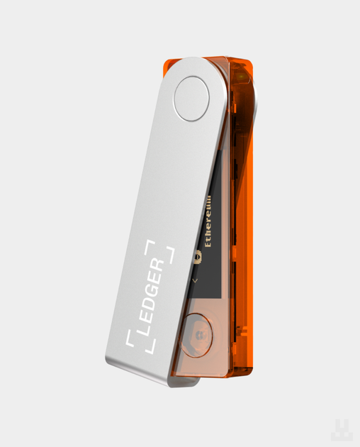 Крипто-гаманець Ledger Nano X Blazing Orange - Фото 1 Крипто-гаманець Ledger Nano X Blazing Orange - зображення 1