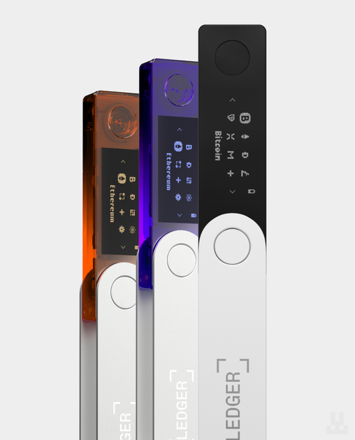 Крипто-гаманець Ledger Nano X Blazing Orange - Фото 3 Крипто-гаманець Ledger Nano X Blazing Orange - зображення 3