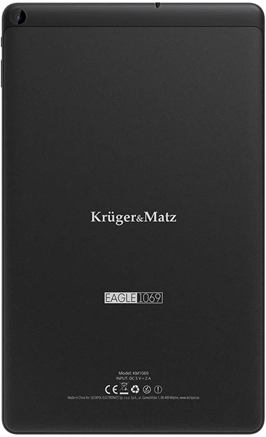 Планшет 10.1" Krüger Matz Eagle KM1069 4/64 ГБ 4G 8 ядер Android 10 6000 mAh Чорний Оvеr-Stoск - изображение 5