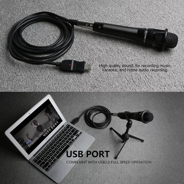 Кабель для микрофона U&P USB 2.0 - XLR 3 м Black (SWE-UTX3-BK) - изображение 5