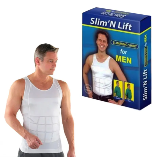 Мужская корректирующая майка SlimN Lift размер XXXL - изображение 2