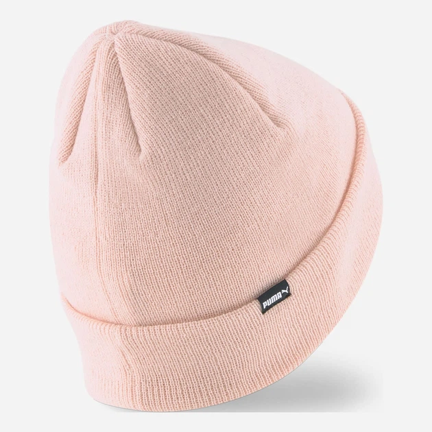 Czapka damska Puma Classic Cuff Beanie 2343407 One Size Rose Quartz (4065449749299) - obraz 5