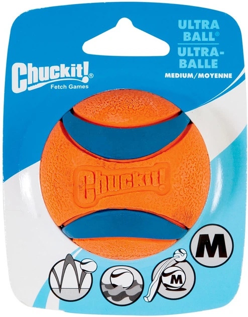 Zabawka dla psów Chuckit! Ultra Ball Toy for Dogs - Medium 6 cm (CHUC170015) - obraz 2