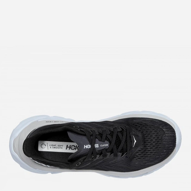 Жіночі кросівки для бігу HOKA ONE ONE Clifton Edge 1110511 38 Чорні (194715332287) - зображення 5