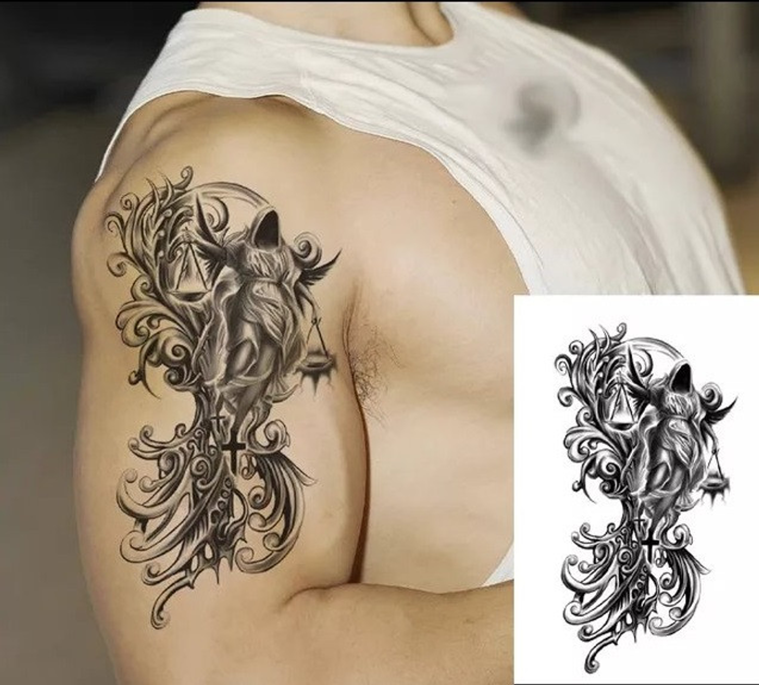Абстрактные тату: необычный и креативный стиль татуировок