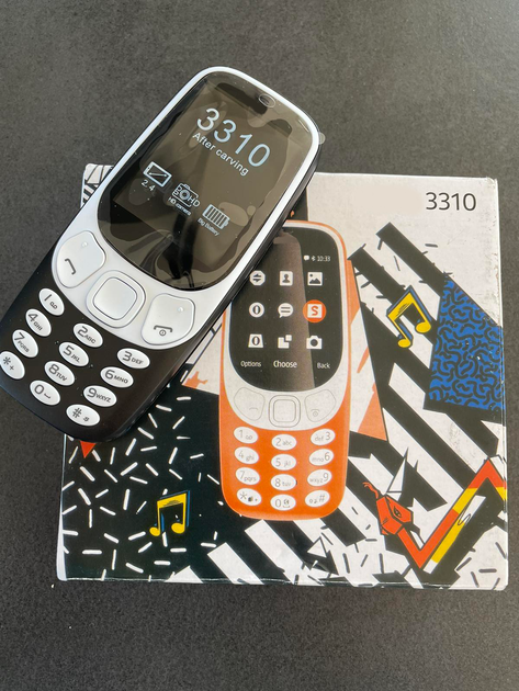 Мобильный телефон World 3310 Dual Sim для работы и звонков Black – фото ...