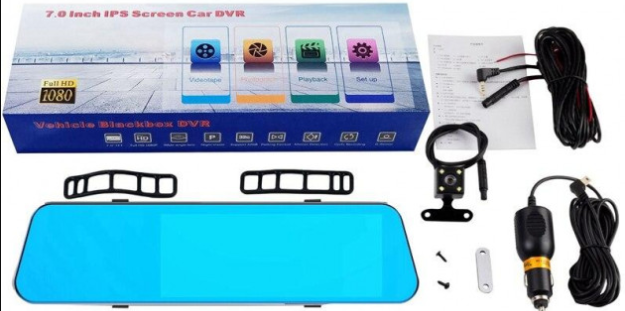 Зеркало видеорегистратор Vehicle Blackbox DVR L1025 (El-0013458) - изображение 4
