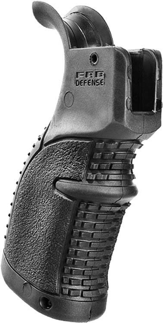 Рукоятка пистолетная FAB Defense прорезиненная для M16\M4\AR15 black (agr43b) - изображение 2
