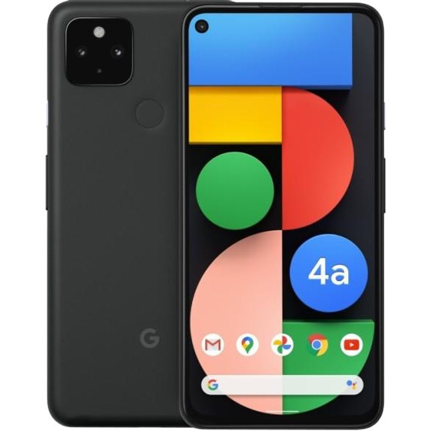 Смартфон Google Pixel 4a 5G 6/128GB Just Black Refurbished – фото