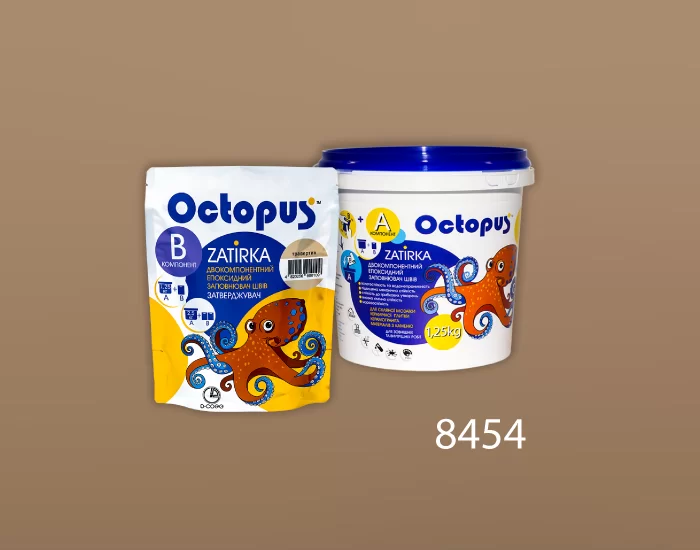 Затирка для плитки Octopus Zatirka 8454 епоксидна 1,25 кг - зображення 2