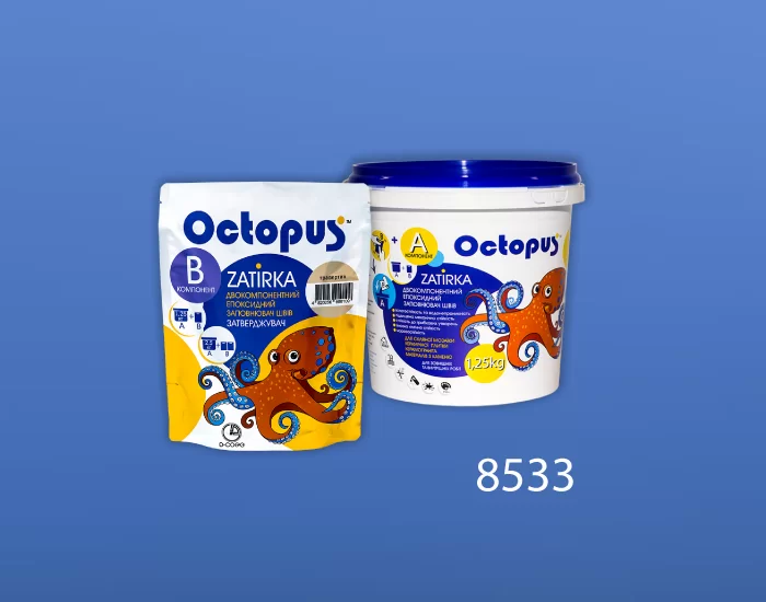 Затирка для плитки Octopus Zatirka 8533 эпоксидная 1,25 кг - изображение 2