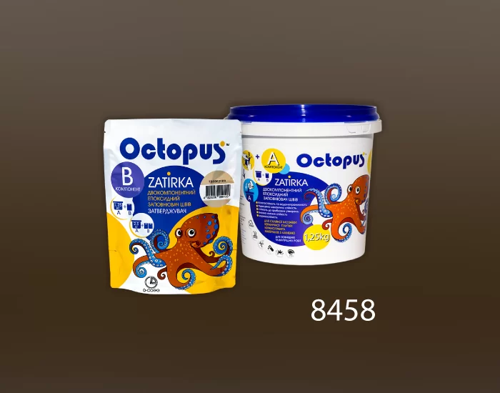 Затирка для плитки Octopus Zatirka 8458 эпоксидная 1,25 кг - изображение 2