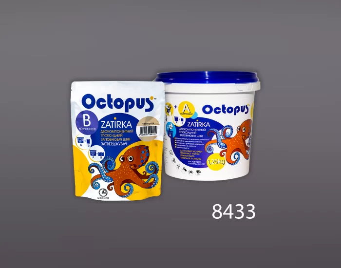 Затирка для плитки Octopus Zatirka 8433 эпоксидная 1,25 кг - изображение 2