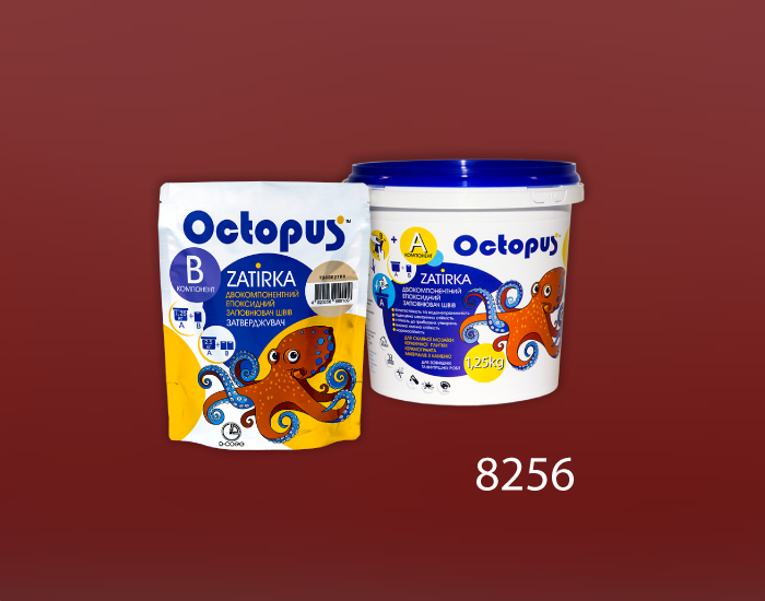 Затирка для плитки Octopus Zatirka 8256 эпоксидная 1,25 кг - изображение 2