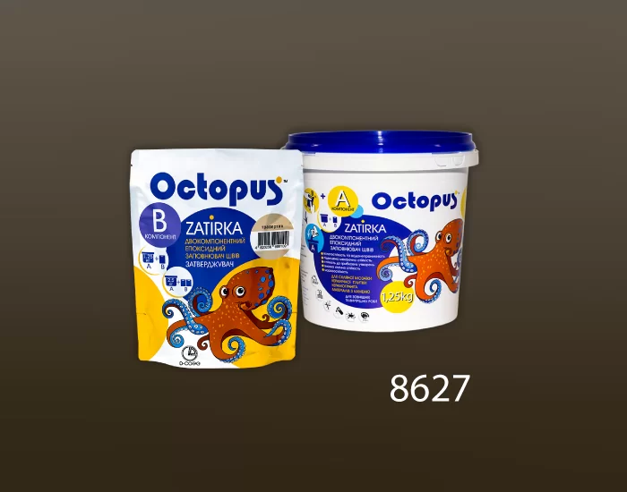 Затирка для плитки Octopus Zatirka 8627 эпоксидная 1,25 кг - изображение 2