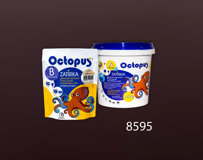Затирка для плитки Octopus Zatirka 8595 эпоксидная 1,25 кг - изображение 2