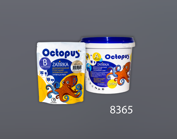 Затирка для плитки Octopus Zatirka 8365 эпоксидная 1,25 кг - изображение 2