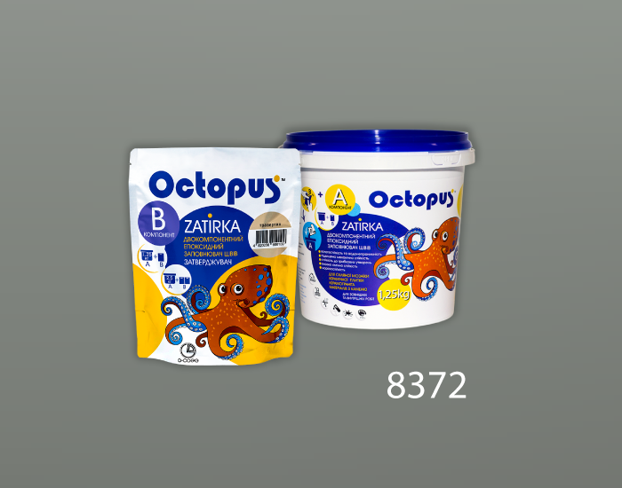 Затирка для плитки Octopus Zatirka 8372 эпоксидная 1,25 кг - изображение 2