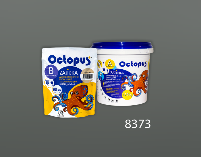 Затирка для плитки Octopus Zatirka 8373 эпоксидная 1,25 кг - изображение 2