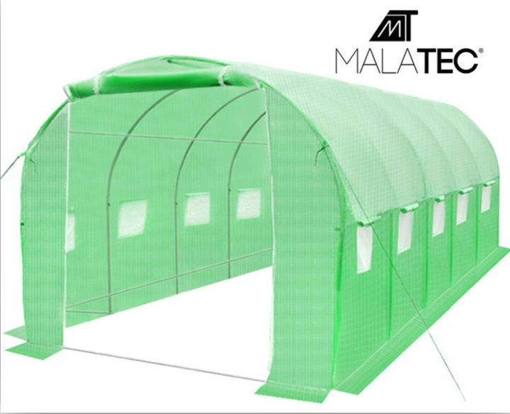 Теплица парник 300 см х 600 см MALATEC1687 зеленый - изображение 4