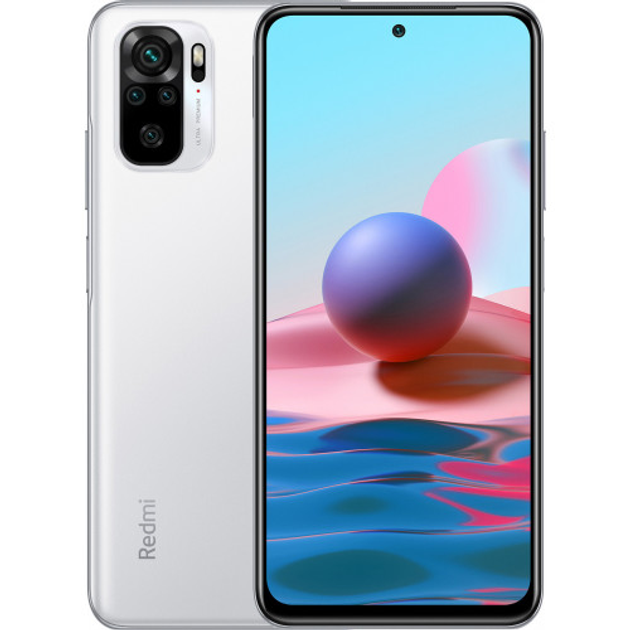 Смартфон Xiaomi Redmi 10 4/64Gb White Без NFC (Global Version) – фото ...