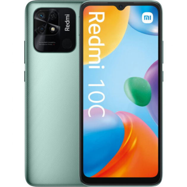 Смартфон Xiaomi Redmi 10c 4128gb Mint Green Nfc Version Global Version фото отзывы 2347