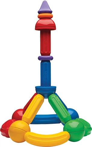 Магнітний конструктор Stick-O Базовий 20 елементів (901002) - зображення 2