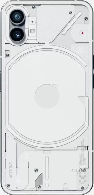 Смартфон Nothing Phone (1) 8/128Gb (White) [70993] - изображение 3