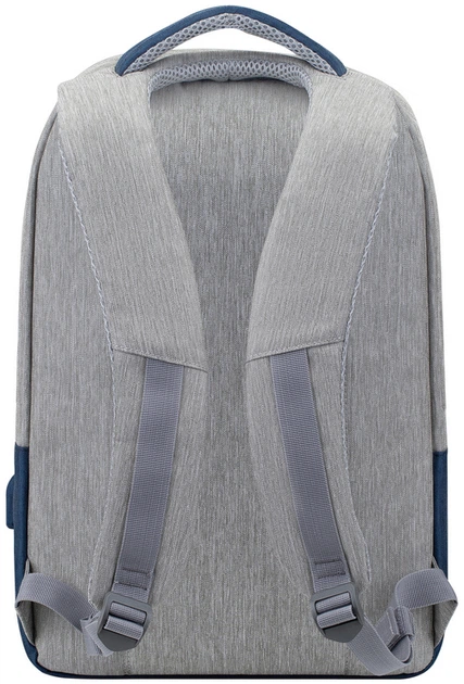 Plecak na laptopa RIVACASE 7562 15.6" Grey/Dark Blue (7562 (Grey/Dark Blue)) - obraz 4