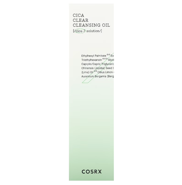 Гідрофільна олія для обличчя з центелою азіатською Cosrx Pure Fit Cica Clear Cleansing Oil 200ml - Фото 2 Гідрофільна олія для обличчя з центелою азіатською Cosrx Pure Fit Cica Clear Cleansing Oil 200ml - зображення 2