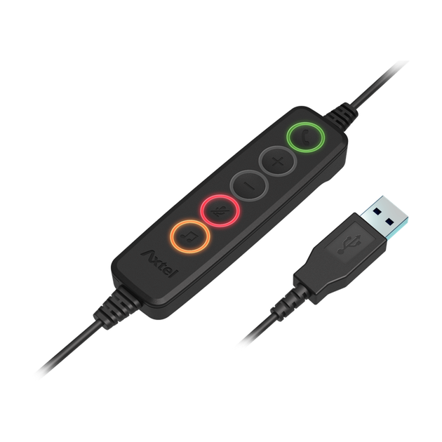 Гарнітура Axtel Voice UC 40 duo NC (AXH-V40UCD) - зображення 5
