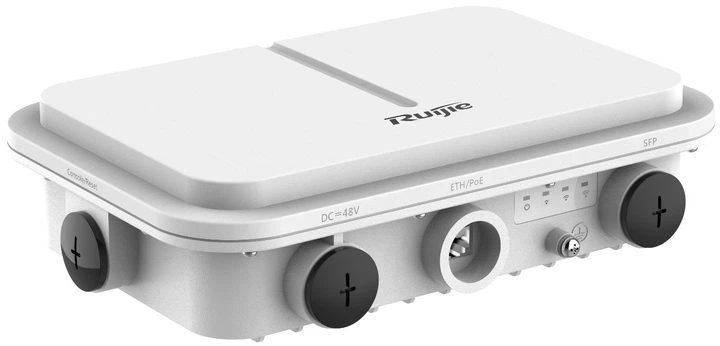 Точка доступа Ruijie RG-AP680(CD) (AX1800, 1xGE, 1xSFP, MU-MIMO, WiFi 6, PoE in, IP68, BLE 5.0, -40 +65?, Ruijie Cloud) - Фото 1 Точка доступа Ruijie RG-AP680(CD) (AX1800, 1xGE, 1xSFP, MU-MIMO, WiFi 6, PoE in, IP68, BLE 5.0, -40 +65?, Ruijie Cloud) - изображение 1