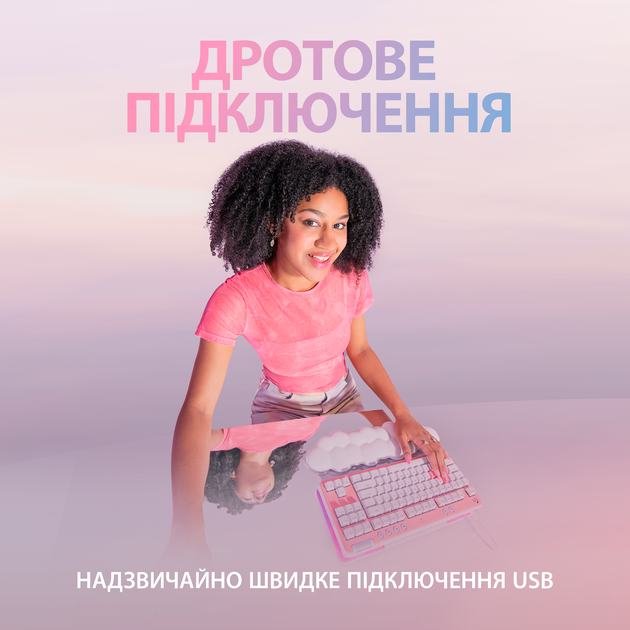 Клавіатура дротова Logitech G713 Aurora Gaming GX Brown USB (920-010422) - Фото 6 Клавіатура дротова Logitech G713 Aurora Gaming GX Brown USB (920-010422) - зображення 6