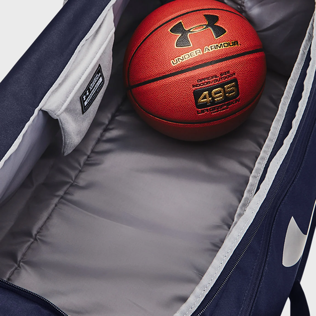 Спортивна сумка чоловіча Under Armour UA Undeniable 5.0 Duffle LG 1369224-410 101л Синя (195252753634) - Фото 6 Спортивна сумка чоловіча Under Armour UA Undeniable 5.0 Duffle LG 1369224-410 101л Синя (195252753634) - зображення 6